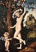 CRANACH, Lucas the Elder Cupid Complaining to Venus df china oil painting reproduction